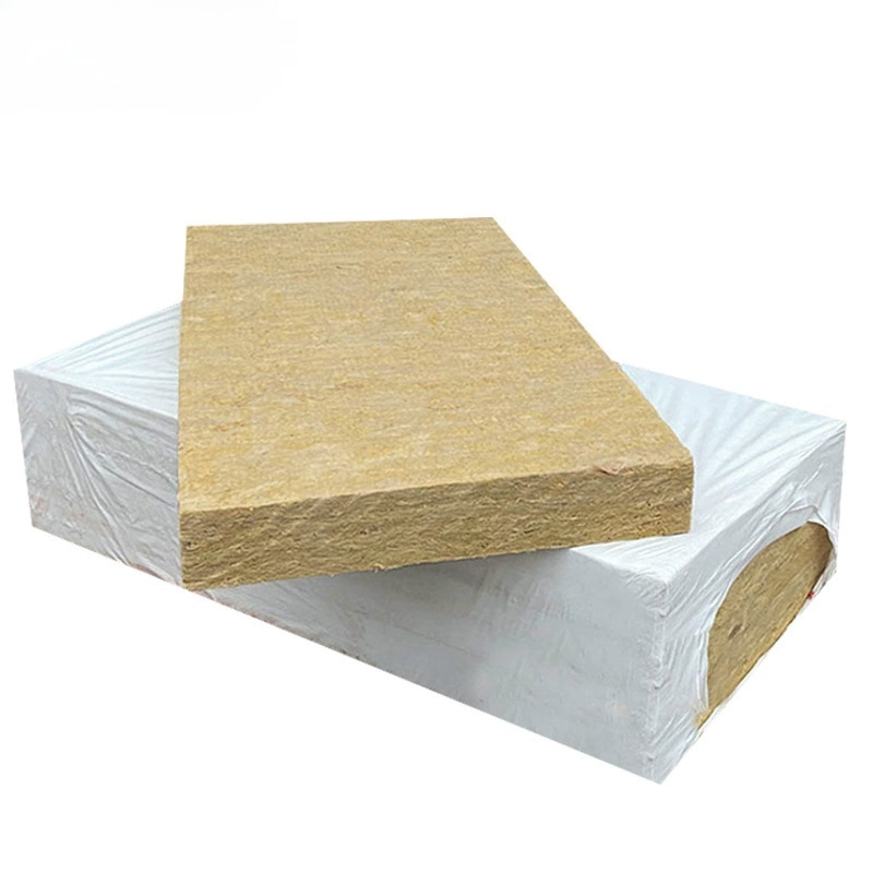 high-density-rock-wool-board High-density A1 fireproof rock wool insulation board for commercial curtain walls and exterior facades, manufacturer direct.