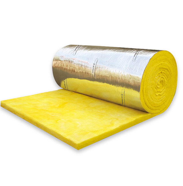 premium glass wool roll Premium fiberglass glass wool insulation roll blanket for steel structure roofing and thermal control, manufacturer direct.