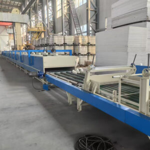 Home waterproof backer board production line